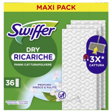 Змінні сухі серветки для швабри Swiffer Dry 36 шт